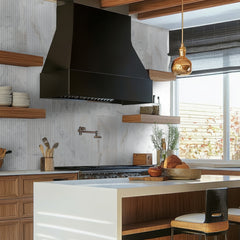 Arabescato Venato Milano Ribbo 12 in. x 24 in. Honed Fluted Marble Wall Tile by MSI (50 cases/200 sq. ft. / pallet)