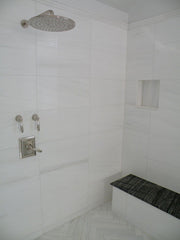 Tenedos Bianco Dolomite 18x18 Honed (Matte) Field Tile