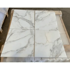 18x36 Calacatta Gold Italian Marble Tile Polished (Glossy)