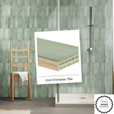 MSI Stella Green Emerald 2x10 Ceramic Handcrafted Look Glossy Wall Tile