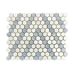 Suzi Marble Hexagon Tile-1 piece