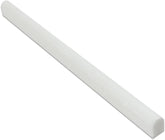 Thassos White Greek Marble 3/4x12 Pencil Liner Trim Wall Molding Tile