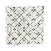 Tenedos Timeless Petals Mosaic Tile 1 piece