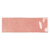 Tenedos HTC184 Ceramic Subway Wall Tile Handmade Look Glossy Glaze for Backsplash Kitchen, Bathroom Shower, Accent Wall (1, Blush Rose)