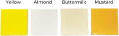 4x4 Almond Ceramic Tile-Box of 10 pcs