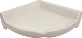Almond Glazed Ceramic Bathroom Accessory (Large Size Corner Shower)