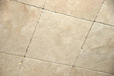 Light, Ivory, White, Chiaro Tumbled Travertine 1 SQFT (12x12 TILE)