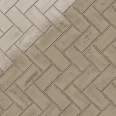 Tenedos HTCRC 3x6 Glossy Ceramic Wall Tile – Modern Graphic Subway Tile for Kitchen Backsplash and Bathroom Walls