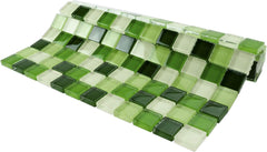 Forest Glint Square Tile – 1 Mesh Sheet for Interiors