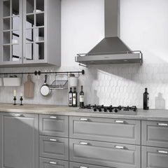 Tenedos Bright Picket Glass Mosaic Tile – 13.3" x 10.2" Glossy Finish, Kitchen Backsplash, Bathroom, Shower Wall & Accent Tile