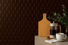 Tenedos 2" Matte Grande Penny Round Porcelain Mosaic Tile for Bathroom, Shower, Kitchen Backsplash, Wall, Floor, Café, Restaurant, Commercial