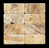 Philadelphia 3 X 6 Travertine Tumbled Brick Tile (1 Sqft)