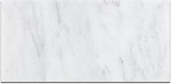 White Marble 6 X 12 POLISHED Subway Brick Field Tile