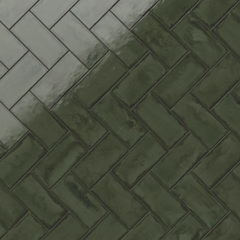Tenedos HTCRC 3x6 Glossy Ceramic Wall Tile – Modern Graphic Subway Tile for Kitchen Backsplash and Bathroom Walls