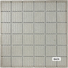 12x12 Matte Grey Unglazed Porcelain Square Tile – Italian Inspired Modern Floor-Wall Mosaic