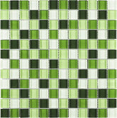 Forest Glint Square Tile – 1 Mesh Sheet for Interiors