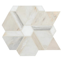 Angora Floralis Mosaic Polished by MSI 10-5/8" x 12-1/2"