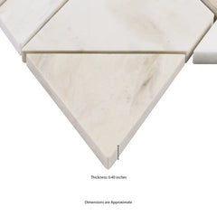 Angora Floralis Mosaic Polished by MSI 10-5/8" x 12-1/2"