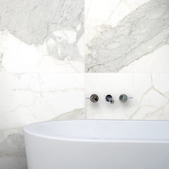 18x36 Calacatta Gold Italian Marble Tile Polished (Glossy)