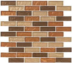 GT Glass Wall Tile Impression Toffee Latte IMP10