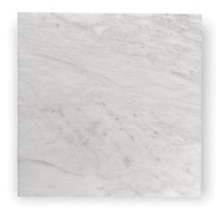 Carrara Marble Italian White Bianco Carrera 18x18 Tile Polished for and (Tenedos)