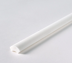 Bianco Dolomite Quarter Round Polished 1 piece