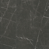 URBANSLAT MARMIRO NOIR 16 in. x 48 in. Matte Ceramic Fluted Wall Tile (15.5 sq. ft./Case)