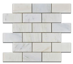 Calacatta Cressa (Asian Statuary) 2x4 Subway Marble HTC-1sqft