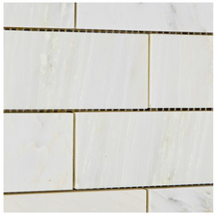 Calacatta Cressa (Asian Statuary) 2x4 Subway Marble HTC-1sqft