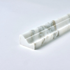 Calacatta Gold Marble Crown Molding Trim Polished-1 piece