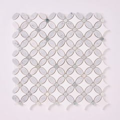 Florita Thassos + Carrara + Green Marble Honed HTC