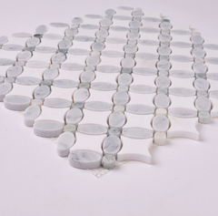 Florita Thassos + Carrara + Green Marble Honed HTC