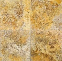 Scabos Travertine 18x18 Honed Field HTC