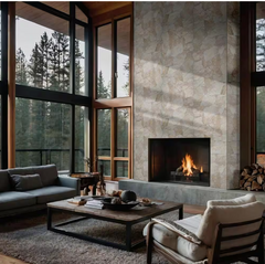 Neptune Amber 17 in. x 26 in. Matte Porcelain Stone Look Floor and Wall Tile by MSI