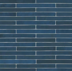 Flamenco Hale Navy Brick 2 in. x 18 in. Polished Porcelain Floor and Wall Tile (8 sq. ft./Case) HTC