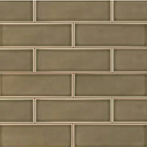 Artisan Taupe 4x12 Glossy Subway Tile for Walls by MSI (5 sq. ft./Case)
