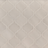 Portico Pearl Arabesque 11 in. x 15 in. Glossy Ceramic Mesh-Mounted Mosaic Tile by MSI (11.7 sq. ft. / Case) 721