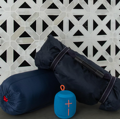 Calacatta Gold Italian Marble with Nero Marquina Black Triangles Geometrica Mosaic Tile Polished (Glossy)