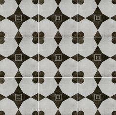 Zaria Sakura Encaustic Tile 8x8 Matte -1 Piece