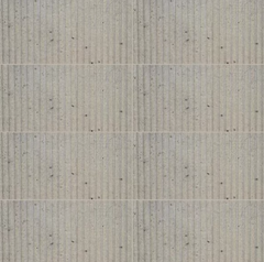 Smoke Stax 6 in. x 12 in. Polished Porcelain Fluted Subway Wall Tile (8.5 sq. ft./Case)