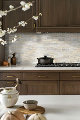 Angora Ellipse 12 in. x 12 in. Polished Marble Mesh-Mounted Mosaic Floor and Wall Tile by MSI (9.6 sq. ft. /Case)