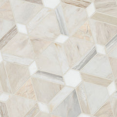 Angora Floralis Mosaic Polished by MSI 10-5/8" x 12-1/2"