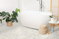 Angora Floralis Mosaic Polished by MSI 10-5/8" x 12-1/2"