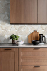 Angora Floralis Mosaic Polished by MSI 10-5/8" x 12-1/2"