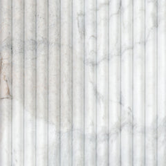 Arabescato Venato Milano Ribbo 12 in. x 24 in. Honed Fluted Marble Wall Tile by MSI (50 cases/200 sq. ft. / pallet)