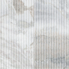 Arabescato Venato Valentino Fluto 12 in. x 24 in. Honed Marble Fluted Wall Tile by MSI (4 sq. ft./Case)