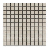Tenedos Crema Marfil 1x1 Polished/Honed Mosaic Tile 1 pcs