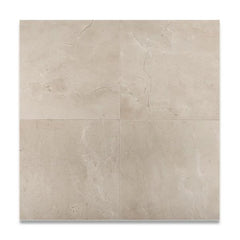 Tenedos Crema Marfil 12x12 Polished/Honed Filed Tile- 1 piece
