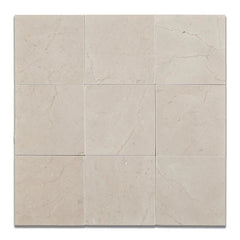Crema Marfil 4x4 Polished/Honed Field Tile