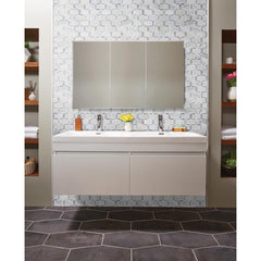 MSI Framework 12 in. x 13.5 in. x 10mm Polished Marble Mesh-Mounted Mosaic Floor Wall Tile